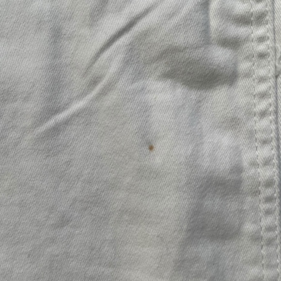 Roz & Ali Women's Denim Button Down Skirt Off-White Size 22 - Picture 7 of 8